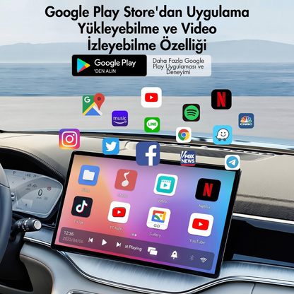 CarKits® Kablosuz CarPlay & Android Auto Smart Box