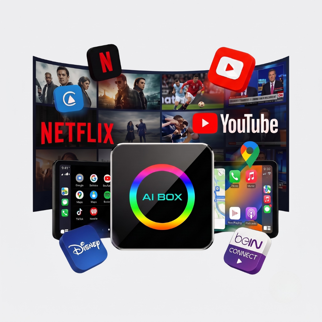 CarKits® Kablosuz CarPlay & Android Auto Smart Box (2026 Model)